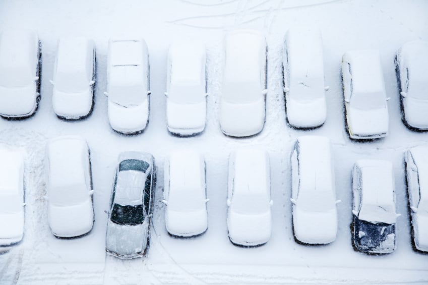 How To Efficiently Snowplow A Parking Lot