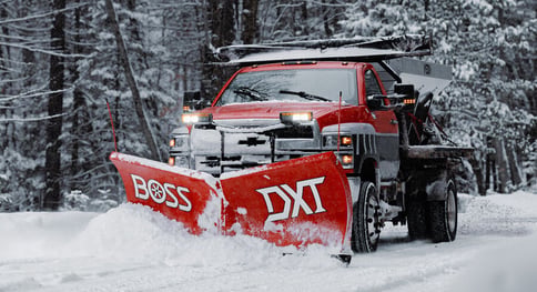 BOSS DXT Plow and MBX+ Spreader